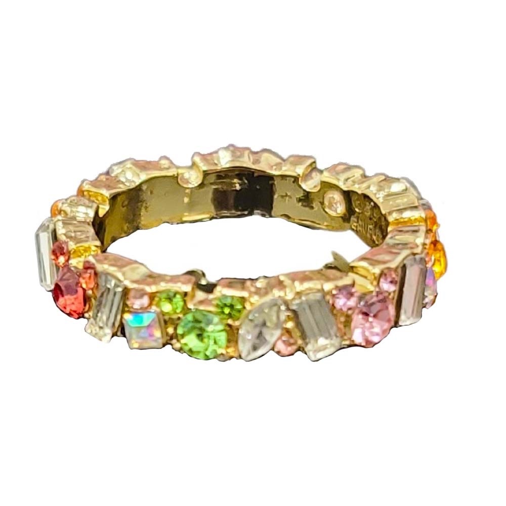Elegant Hidden Mickey Gemstone Ring